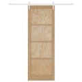 vidaXL Posuvné dvere ORKDAL 83 x 232 cm Borovicový masív