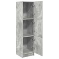 vidaXL Highboard Betónová šedá 31.5 x 32 x 122.5 cm