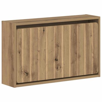 vidaXL Nástenný botník ZWOLLE 71 x 17 x 43 cm Kompozitné drevo