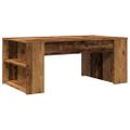 vidaXL Konferenčný stolík staré drevo 102x55x42 cm kompozitné drevo
