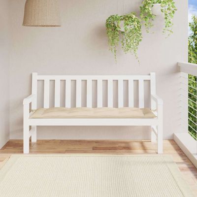 vidaXL Podložka na záhradnú lavičku 150x50x7 cm, oxfordská látka