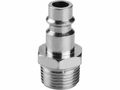 Rýchlospojka vzduchová vsuvka s vonkajším závitom, G-1/4" EXTOL-PREMIUM