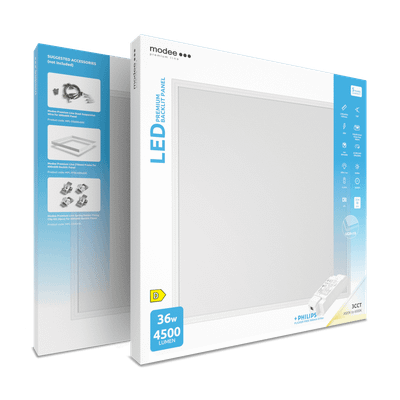 Modee Premium Line LED Panel (backlight) 595x595x34mm 36W 3CCT, ovládač (MPL-BP5953CCT36W125UGR)