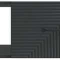 vidaXL Konferenčný stolík Čierna 90 x 50 x 40 cm Kompozitné drevo