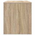vidaXL TV skrinka 80 x 35 x 40 cm Sonoma dub Kompozitné drevo