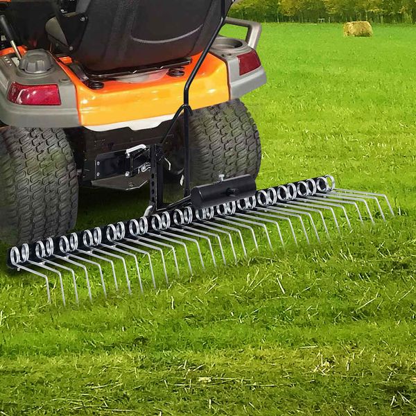 vidaXL Vertikutátor na kosačku 120 cm