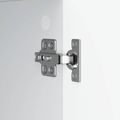 vidaXL Servírovacia skriňa Biela 89 x 34,5 x 77 cm Kompozitné drevo