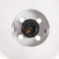 vidaXL Industriálna nástenná lampa biela 45x25 cm E27
