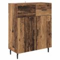 vidaXL Highboard 2 ks Staré drevo 69,5 x 34 x 180 cm Kompozitné drevo