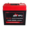 Baterie LiFePO4 12,8V 200Ah SOLARFAM AST-200 s výhřevem, Bluetooth