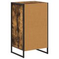 vidaXL Servírovacia skriňa Dymová dub 42 x 36 x 75.5 cm