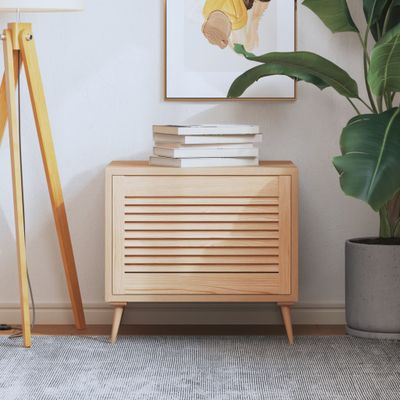 vidaXL Lamelové dvierka na skrinku 39,5x59,4 cm, borovicový masív