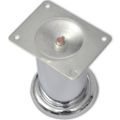 4 okrúhle nohy na pohovku, chrómové, 60 mm