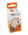 LED žiarovka Trixline 6W E27 G45 teplá biela