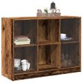 vidaXL Komoda staré drevo 102x37x75,5 cm kompozitné drevo