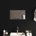 vidaXL LED kúpeľňové zrkadlo 50x30 cm
