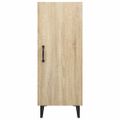 vidaXL Komoda dub sonoma 34,5x34x90 cm spracované drevo