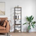 vidaXL Regál na knihy 4 úrovní 40 x 29,5 x 149 cm Kompozitné drevo