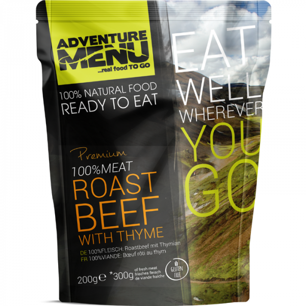 Pečené hovädzie na tymiáne - Adventure Menu, 200 g