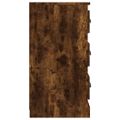 vidaXL Komoda dymový dub 70x35,5x67,5 cm spracované drevo