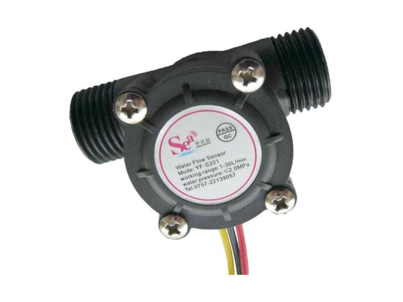 Prúdomer YF-S201 1/2" 1-30 l/min pre Arduino