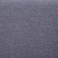 vidaXL Lavica s úložným priestorom 116 cm bledosivá polyester