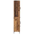 vidaXL Highboard 2 ks Staré drevo 69,5 x 34 x 180 cm Kompozitné drevo