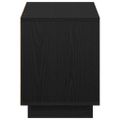 vidaXL TV skrinka 102 x 35 x 45 cm Čierny dub Kompozitné drevo
