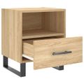 vidaXL Nočný stolík dub sonoma 40x35x47,5 cm kompozitné drevo