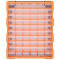 vidaXL Organizér so 60 zásuvkami 38x16x47,5 cm