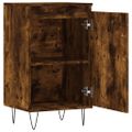 vidaXL Komody 2 ks dymový dub 40x35x70 cm kompozitné drevo