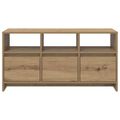 vidaXL TV skrinka 102 x 37,5 x 52,5 cm Dub artisan Kompozitné drevo