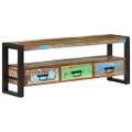 vidaXL TV skrinka 120x30x45 cm masívne recyklované drevo