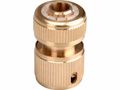 Rýchlospojka na hadicu, 1/2", STOP ventil, MOSADZ EXTOL-PREMIUM