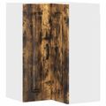 vidaXL Dvierka na umývačku Kalmar Dymová dub 57 x 57 x 80 cm