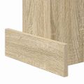 vidaXL Koncový stôl Sonoma dub 35,5 x 35 x 40 cm Kompozitné drevo