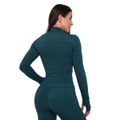 Dámsky športový top Ignite Dark Green - GymBeam, veľkosť L, veľkosť oblečenia L