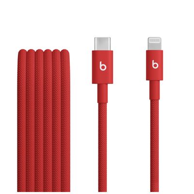 Beats USB-C/Lightning Woven Cable (1,5m)-Rapid Red