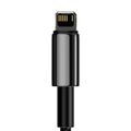 Baseus Tungsten Gold kábel USB na iP 2,4A 2 m (čierny)