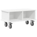 vidaXL TV stolík 68,5 x 35 x 35 cm Biela Kompozitné drevo