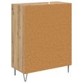 vidaXL Servírovacia skriňa Remeselný dub 69,5 x 34 x 90 cm