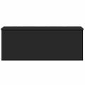 vidaXL Úložný box čierny 90x35x35 cm spracované drevo