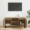 vidaXL TV skrinka 104 x 35 x 50 cm Remeselný dub Kompozitné drevo