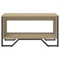 vidaXL Konferenčný stolík dub sonoma 75x51x40 cm kompozitné drevo
