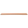 vidaXL Stolová doska 100x(55-60)x1,5 cm bukový masív