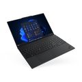 Lenovo ThinkPad E/E16 G3/7-240H/16"/WUXGA/32GB/1TB/Intel int/W11H/Black/3R On-Site Notebook, Intel Core 7 240H, 32GB DDR5, 1TB SSD, 16" WUXGA IPS, Thunderbolt 4, Wi-Fi 6E, W11H, cerný