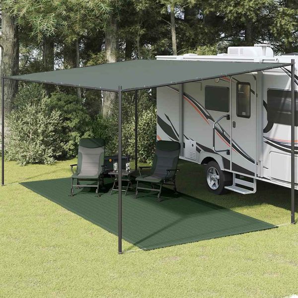 vidaXL Koberec do stanu 250x600 cm HDPE zelený
