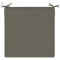 vidaXL 1-dielny sedací vankúš SOEST 100% polyester Sivá 80 x 80 x 3 cm