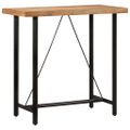 vidaXL Barový stôl 110x55x107 cm masívna akácia a železo