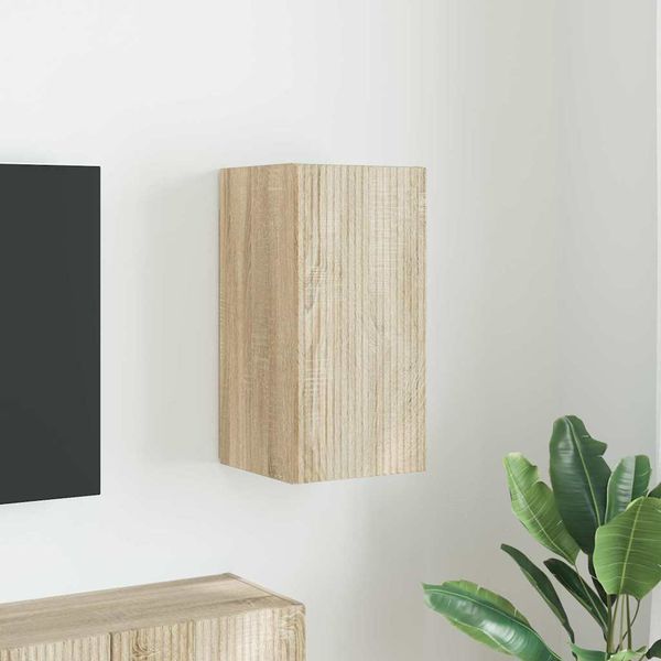 vidaXL TV nástenná skriňa Sonoma 30 x 31 x 60 cm Kompozitné drevo